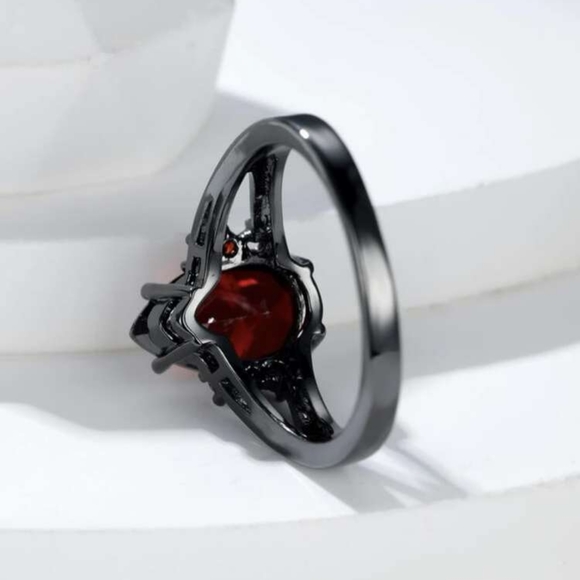 Red Women’s Zirconia Ring - Picture 3 of 4
